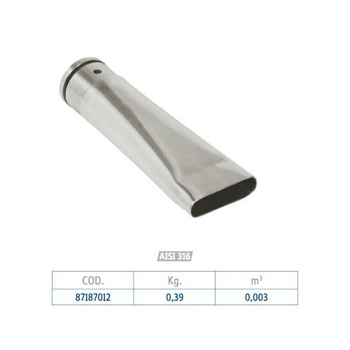Boquilla "B" para cañón Tahití de Flexinox - 87187012 Boquilla "B" para cañón Tahití de Flexinox - 87187012