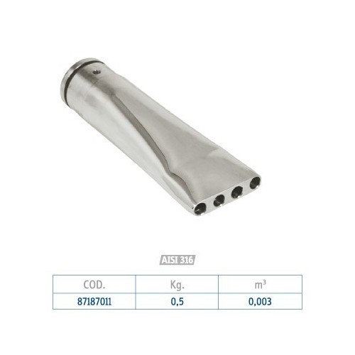oquilla "C" para cañón Tahití de Flexinox - 87187011 oquilla "C" para cañón Tahití de Flexinox - 87187011