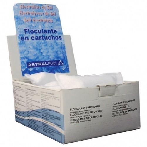 Floculante en cartucho 100 gr especial electrólisis de sal AstralPool Floculante en cartucho 100 gr especial electrólisis de sal AstralPool