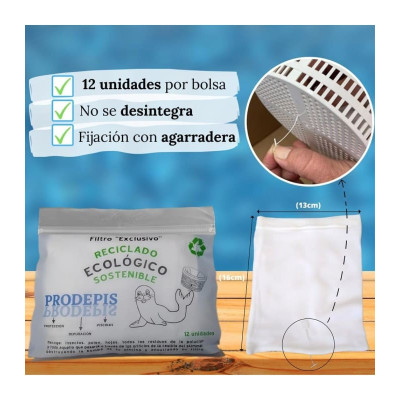 Calcetín para skimmer ecológico Prodepis agarradera Calcetín para skimmer ecológico Prodepis agarradera