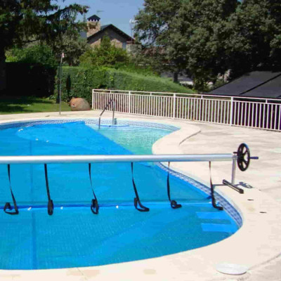 Manta térmica para piscina irregular Geobubble Manta térmica para piscina irregular Geobubble