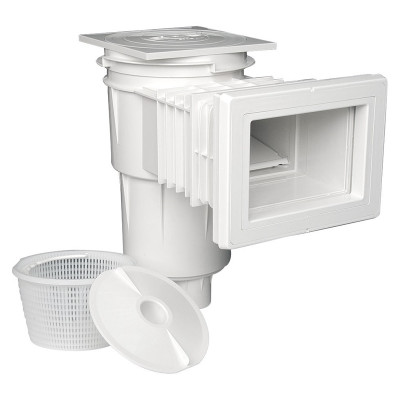 Skimmer 17,5L boca standard, embellecedor, tapa cuadrada piscina hormigón AstralPool 11303 Skimmer 17,5L boca standard, embellecedor, tapa cuadrada piscina hormigón AstralPool 11303