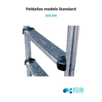 Peldaños modelo Standard escalera standard AstralPool Peldaños modelo Standard escalera standard AstralPool