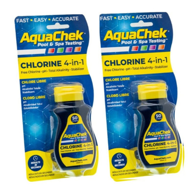 Pack 2 tiras analíticas AQUACHEK Yellow 4 parámetros Pack 2 tiras analíticas AQUACHEK Yellow 4 parámetros
