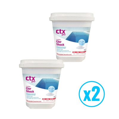 ClorShock granulado cloro rápido CTX-200 5 Kg - pack 2 envases ClorShock granulado cloro rápido CTX-200 5 Kg - pack 2 envases