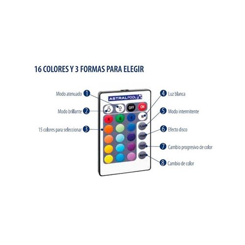 Lámpara portátil Starlight Sirio de Astralpool Lámpara portátil Starlight Sirio de Astralpool